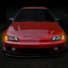 LED Turn Signal Headlights<br>92-95 Honda Civic Coupe/ Hatchback