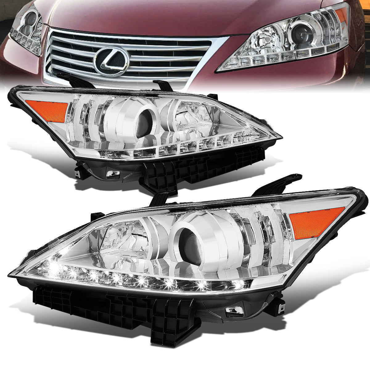 LED DRL Projector Headlights<br>07-12 Lexus ES350