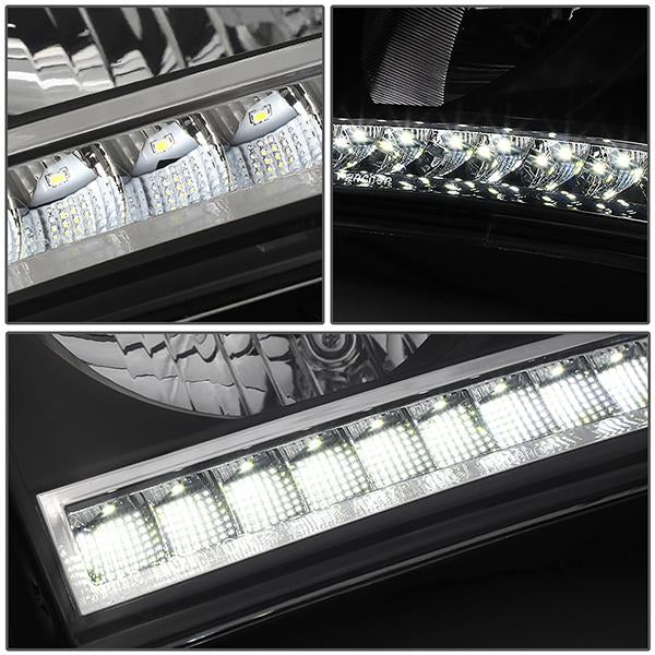 LED DRL Headlights<br>06-09 Dodge RAM 1500 2500 3500