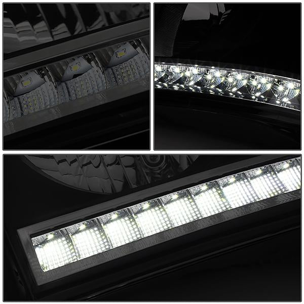 LED DRL Headlights<br>06-09 Dodge RAM 1500 2500 3500