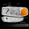 Factory Style Headlights<br>01-06 GMC Yukon XL 1500 Denali