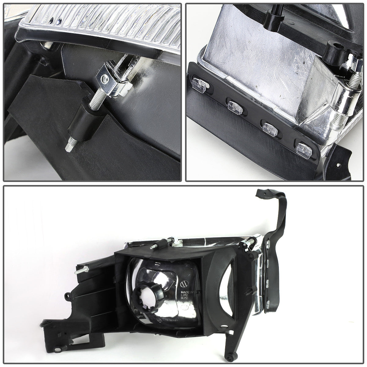 Factory Style Headlights<br>94-02 Dodge Ram 1500 2500 3500