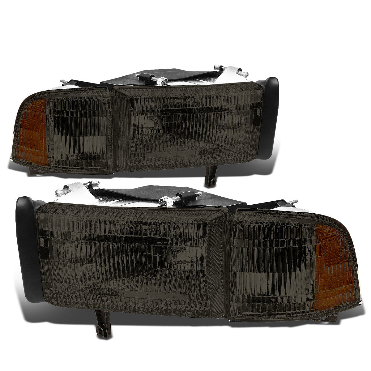 Factory Style Headlights<br>94-02 Dodge Ram 1500 2500 3500