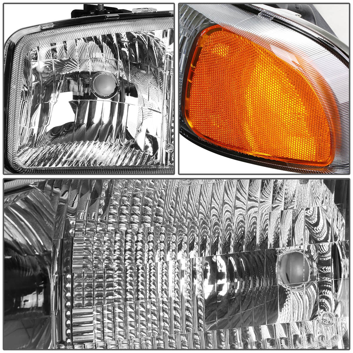 Factory Style Headlights<br>99-06 GMC Sierra Yukon 1500 2500