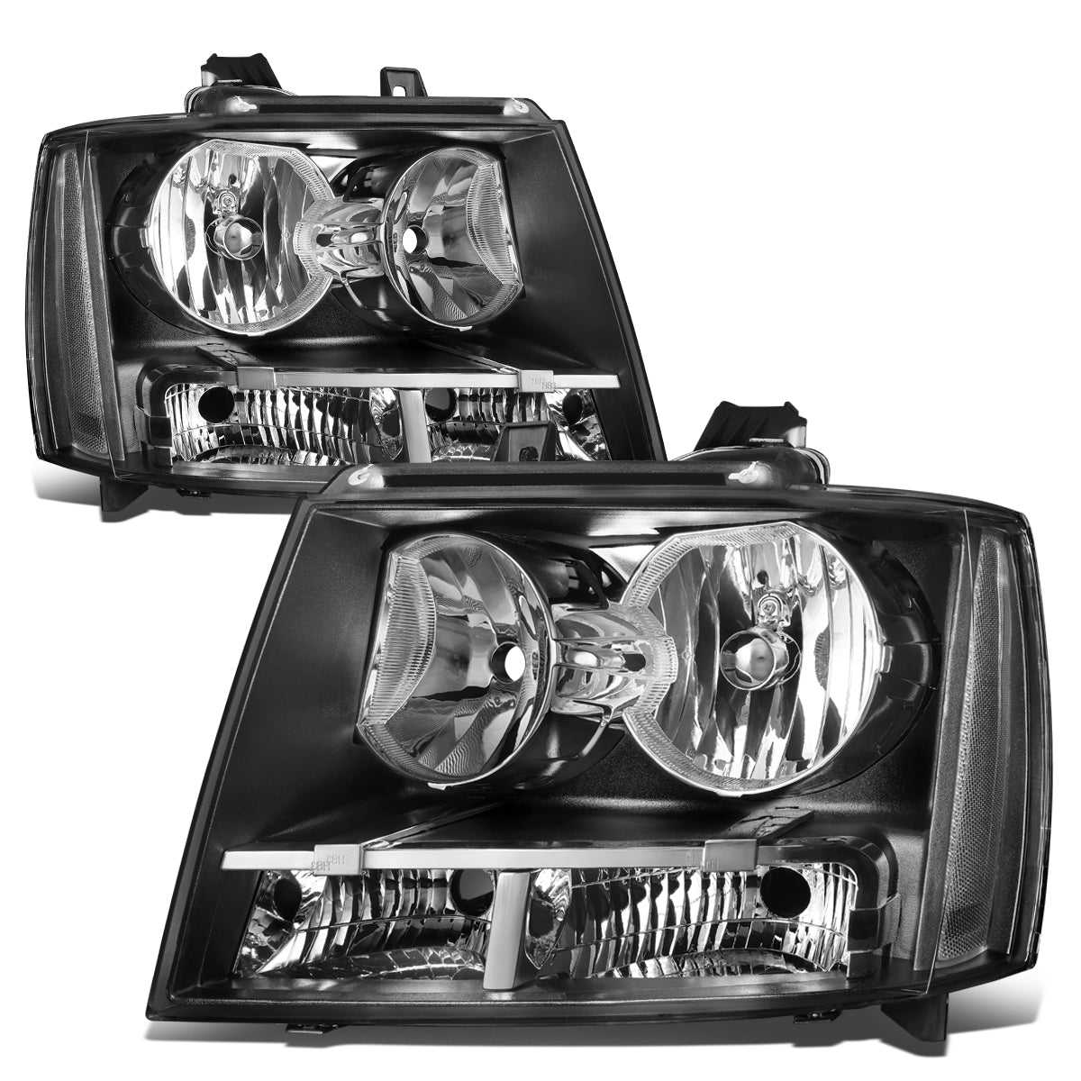 Factory Style Headlights <br>07-14 Chevy Suburban 1500/2500, Tahoe, Avalanche