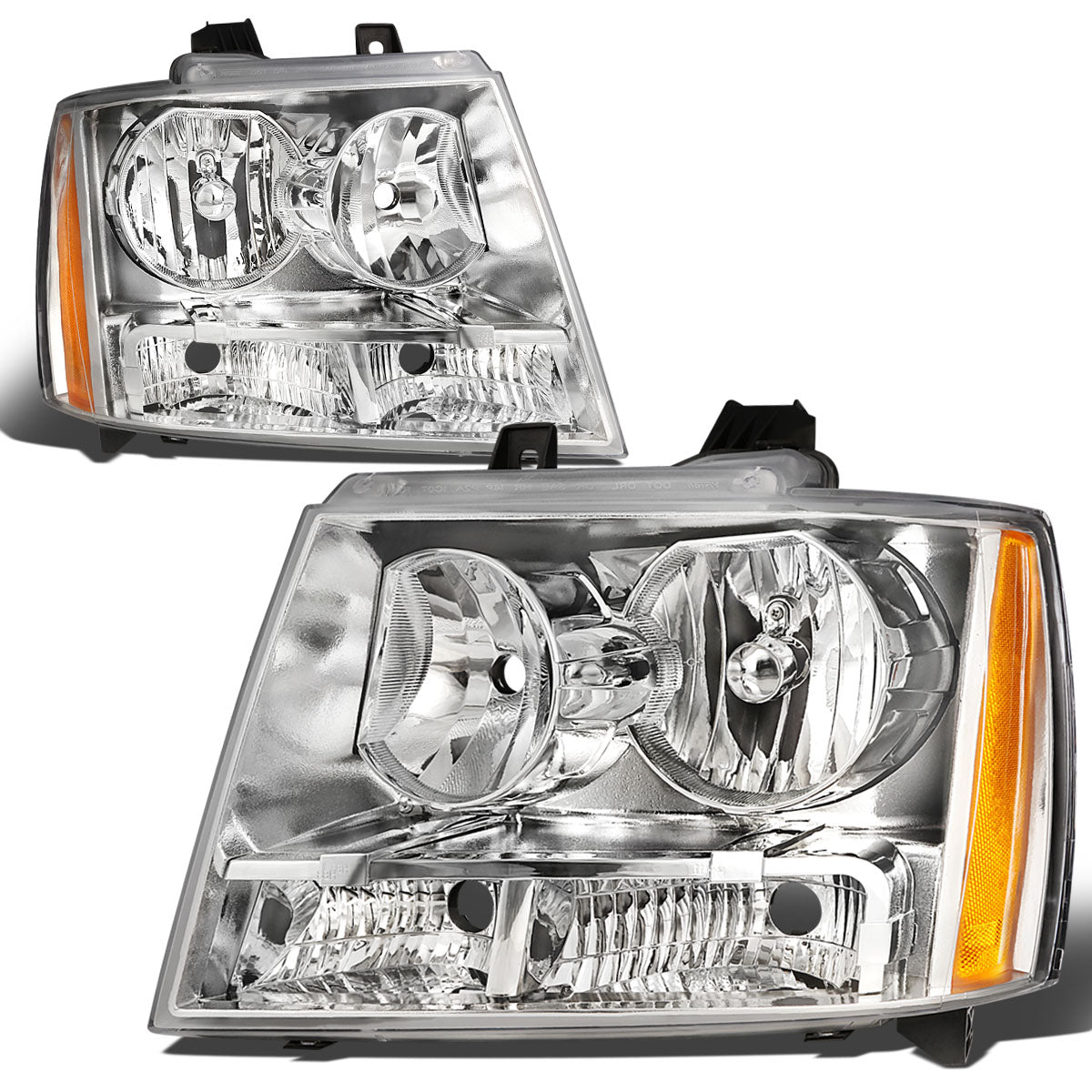 Factory Style Headlights <br>07-14 Chevy Suburban 1500/2500, Tahoe, Avalanche