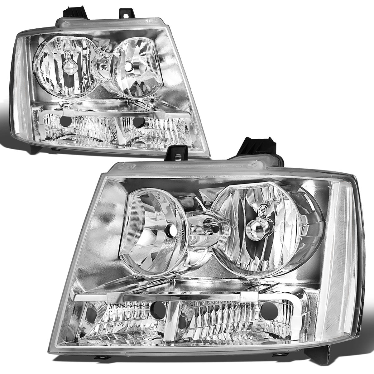 Factory Style Headlights <br>07-14 Chevy Suburban 1500/2500, Tahoe, Avalanche