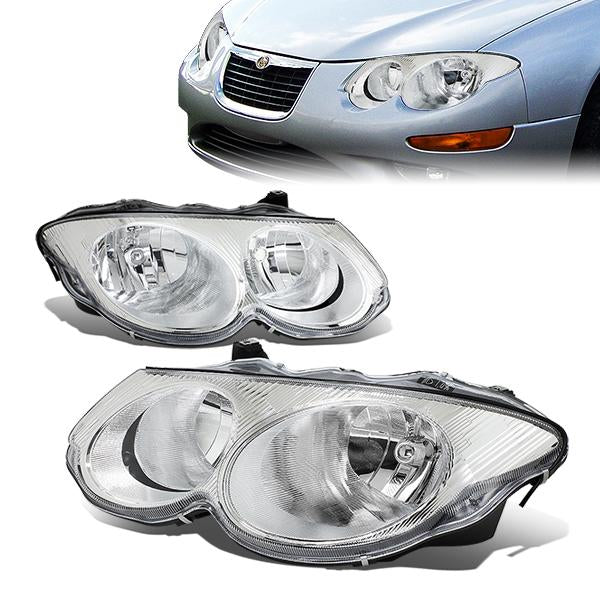 Factory Style Headlights<br>99-04 Chrysler 300M