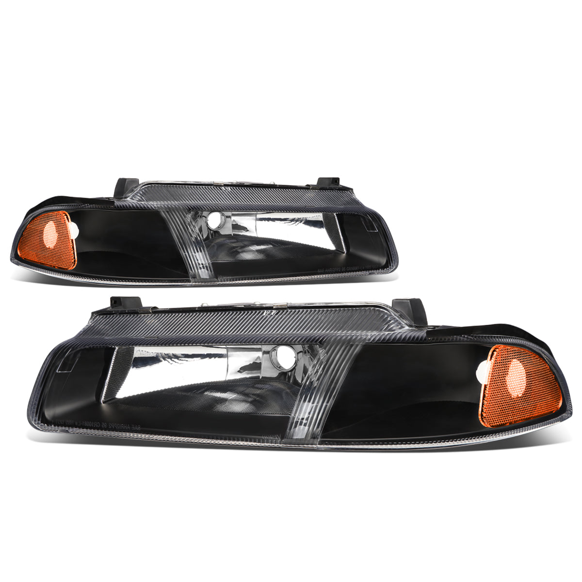 Factory Style Headlights<br>95-00 Chrysler Cirrus Dodge Stratus Plymouth Breeze