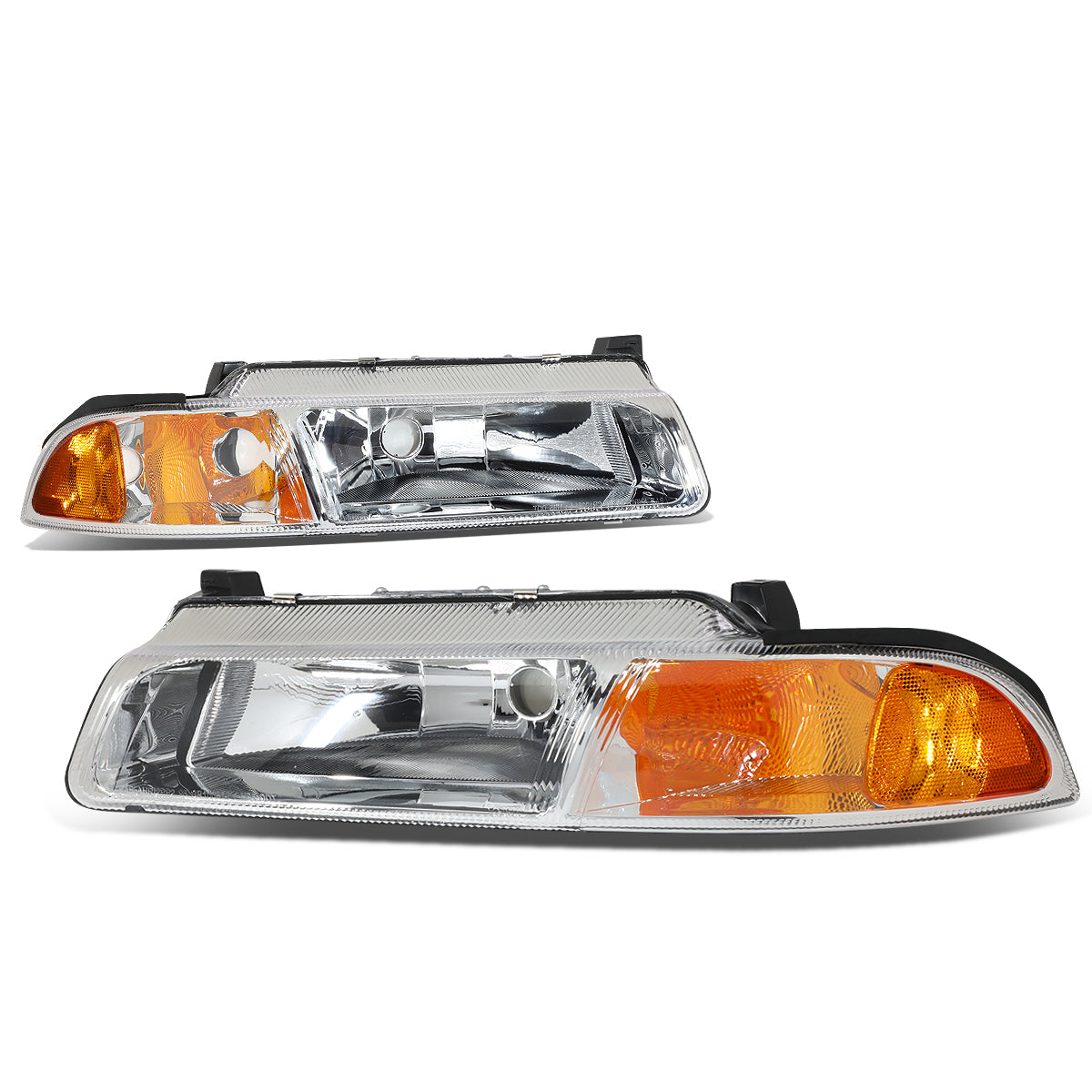 Factory Style Headlights<br>95-00 Chrysler Cirrus Dodge Stratus Plymouth Breeze