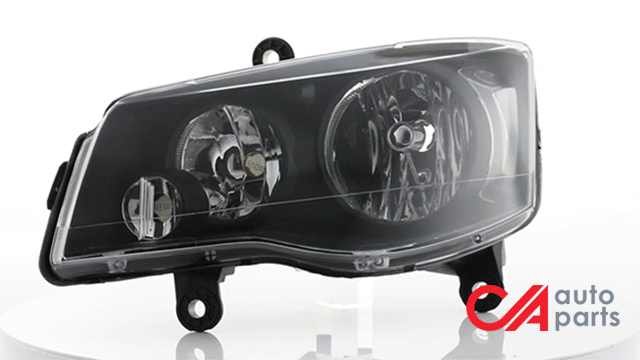 Factory Style Headlights<br>08-16 Chrysler Town Country, 11-17 Dodge Grand Caravan