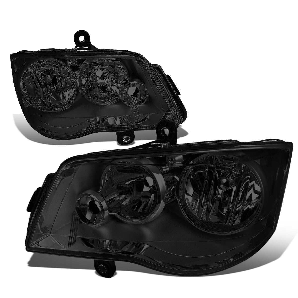 Factory Style Headlights<br>08-16 Chrysler Town Country, 11-17 Dodge Grand Caravan