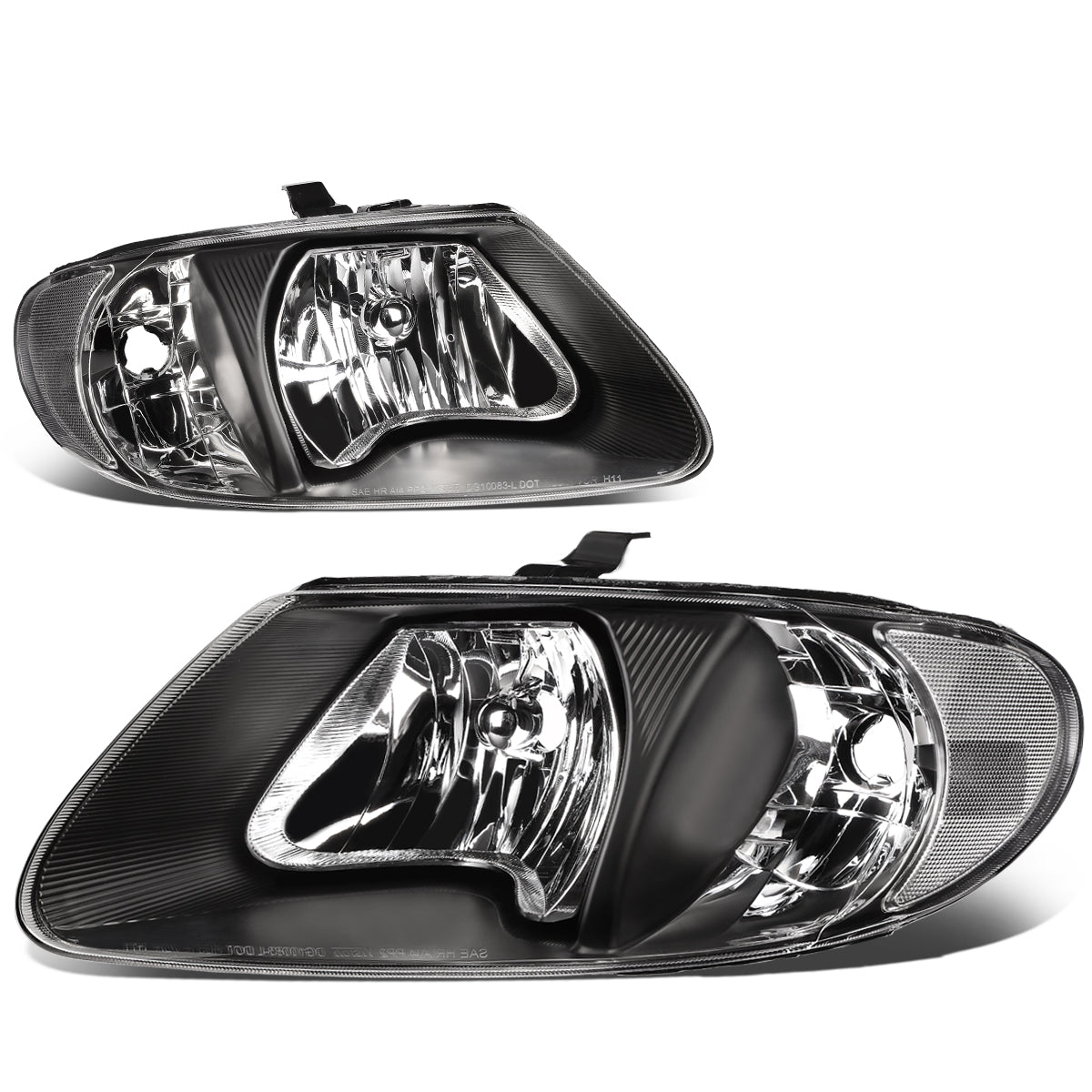 Factory Style Headlights <br>01-07 Chrysler Town & Country, Caravan, Grand Caravan