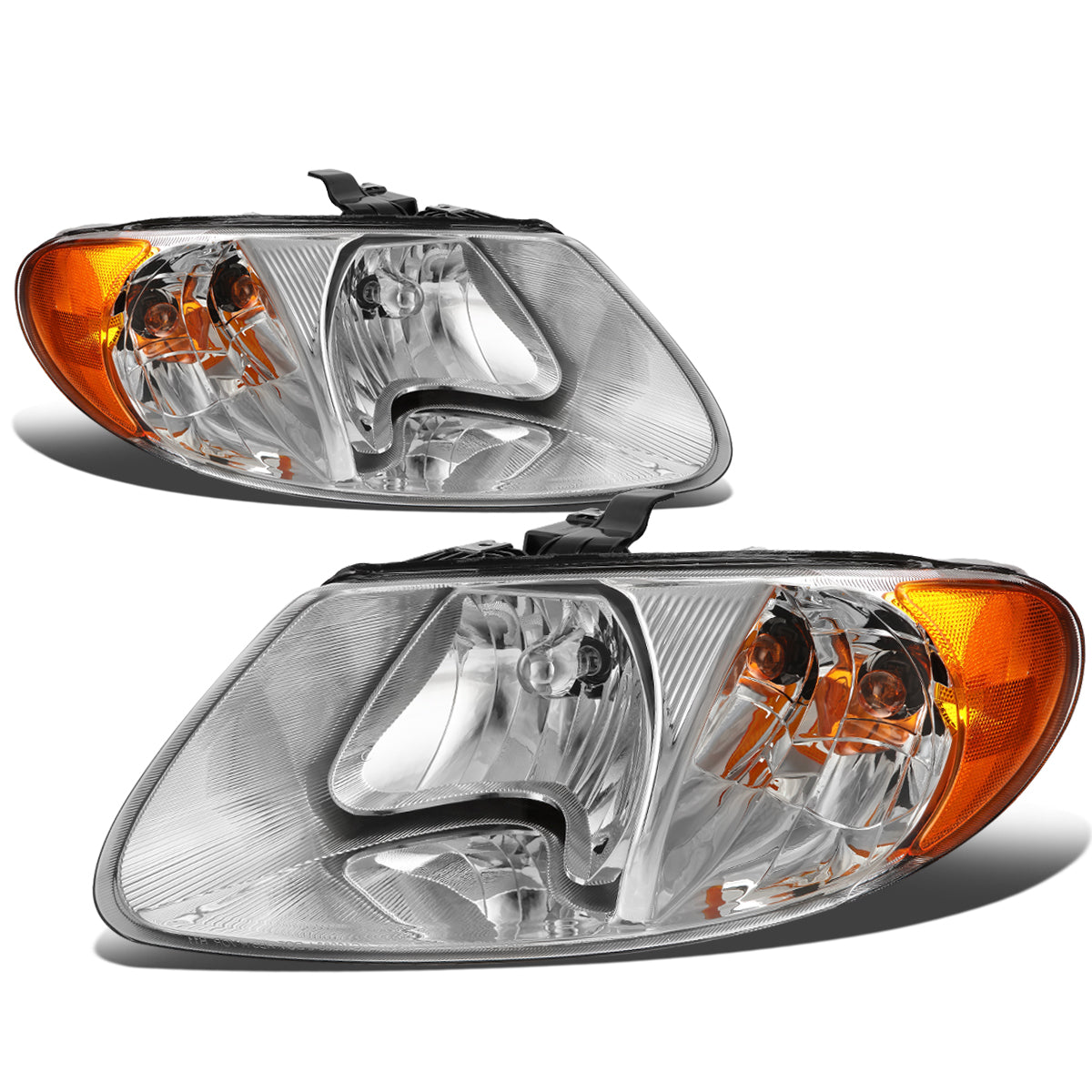 Factory Style Headlights <br>01-07 Chrysler Town & Country, Caravan, Grand Caravan