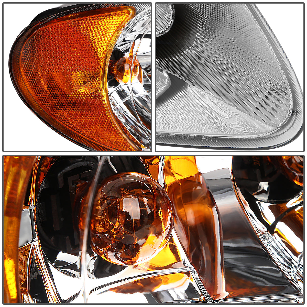 Factory Style Headlights <br>01-07 Chrysler Town & Country, Caravan, Grand Caravan