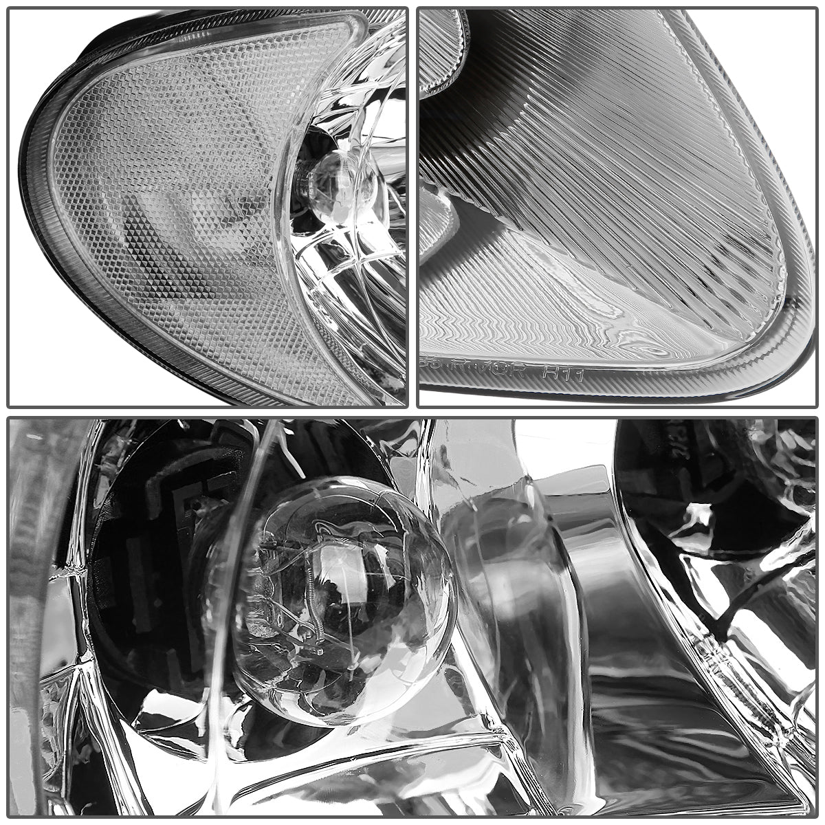 Factory Style Headlights <br>01-07 Chrysler Town & Country, Caravan, Grand Caravan