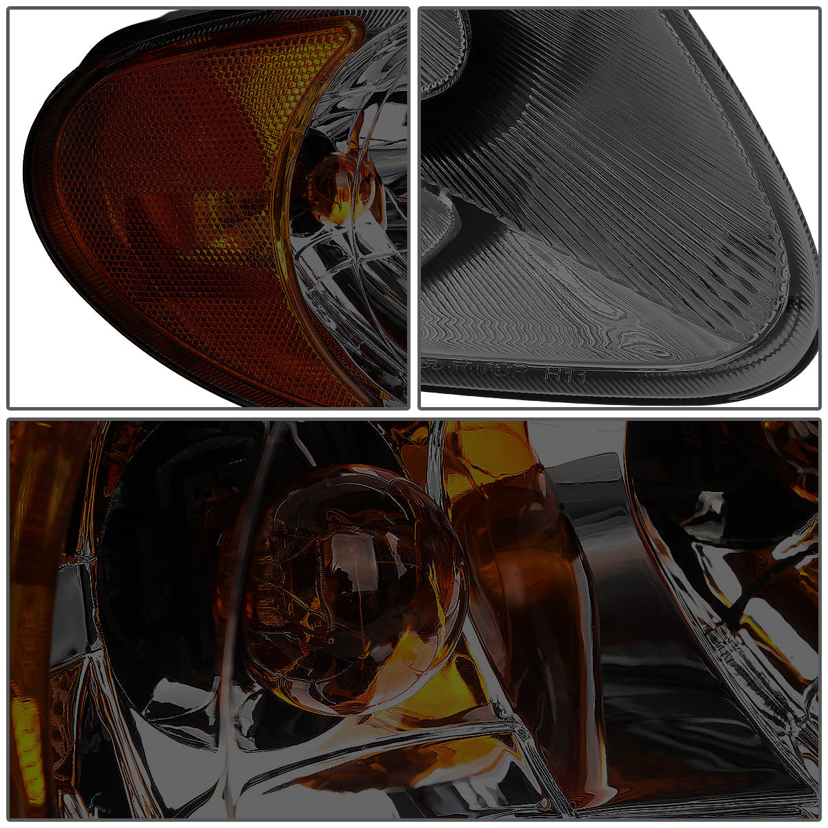 Factory Style Headlights <br>01-07 Chrysler Town & Country, Caravan, Grand Caravan