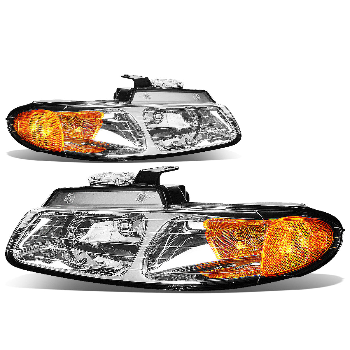 Factory Style Headlights<br>96-99 Dodge Grand Caravan Chrysler Town Country Voyager