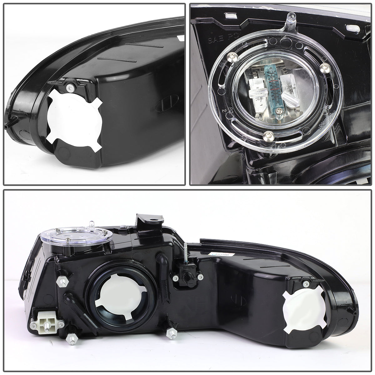 Factory Style Headlights<br>96-99 Dodge Grand Caravan Chrysler Town Country Voyager