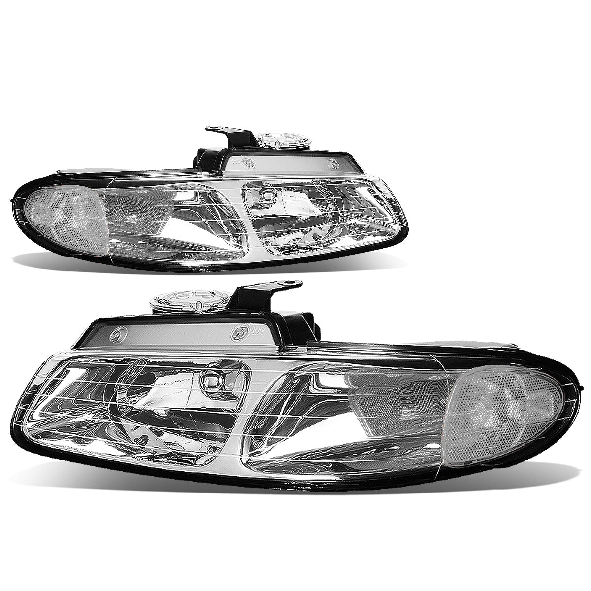 Factory Style Headlights<br>96-99 Dodge Grand Caravan Chrysler Town Country Voyager