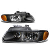 Projector Headlights<br>96-99 Dodge Grand Caravan Chrysler Town Country Voyager