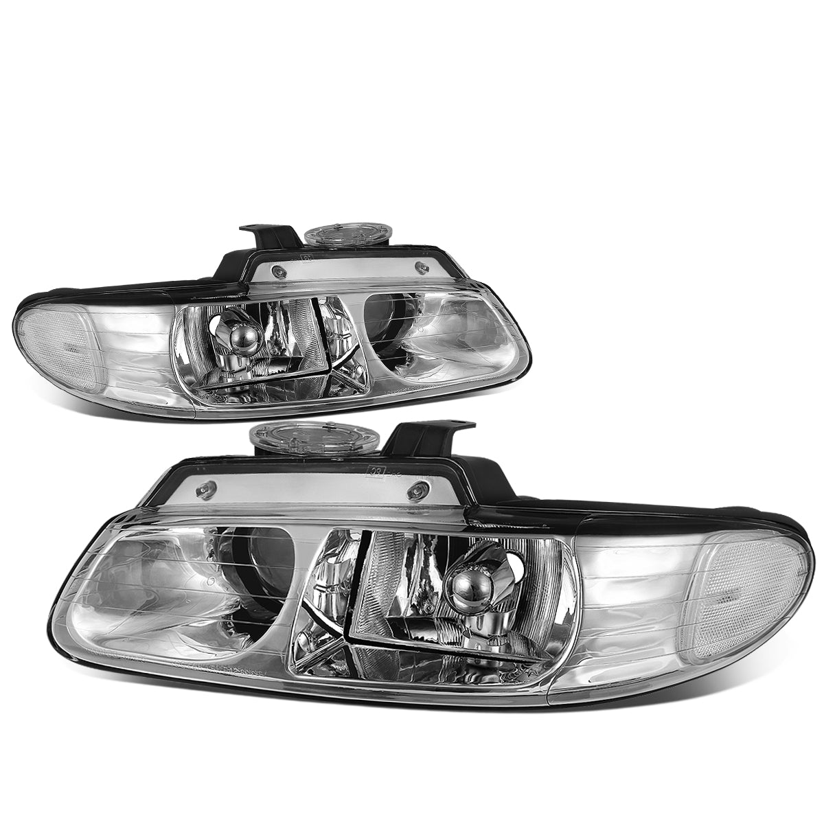 Projector Headlights<br>96-99 Dodge Grand Caravan Chrysler Town Country Voyager