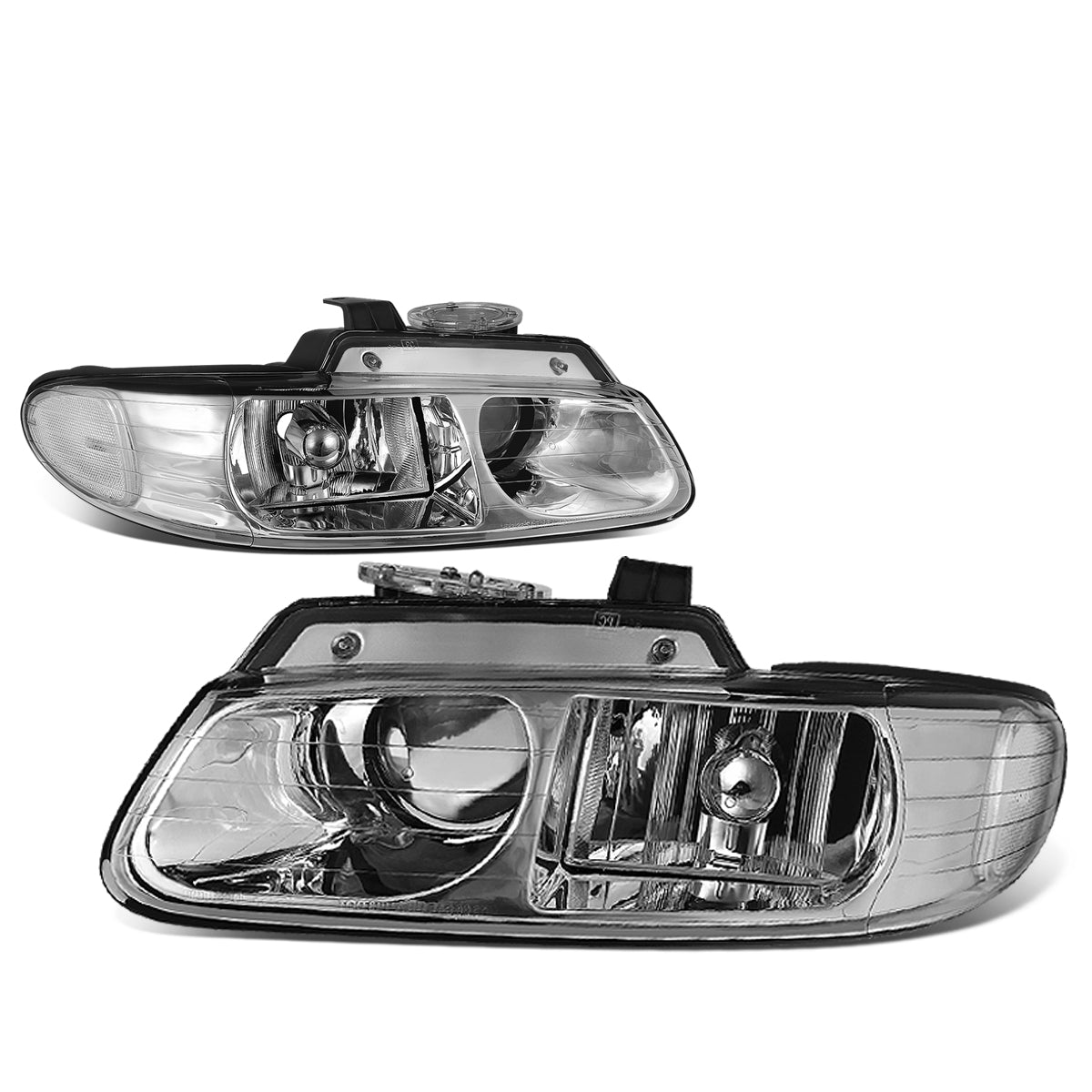 Projector Headlights<br>96-99 Dodge Grand Caravan Chrysler Town Country Voyager