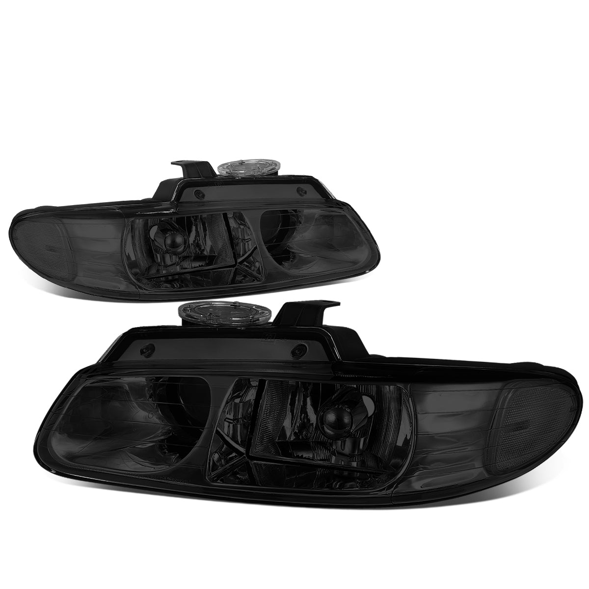 Projector Headlights<br>96-99 Dodge Grand Caravan Chrysler Town Country Voyager