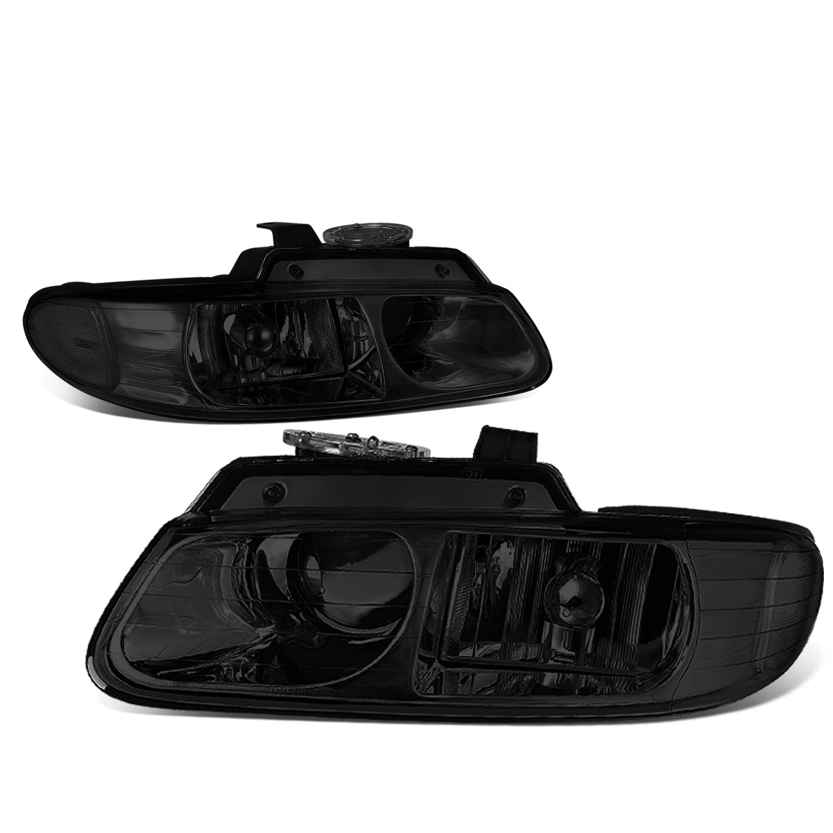 Projector Headlights<br>96-99 Dodge Grand Caravan Chrysler Town Country Voyager