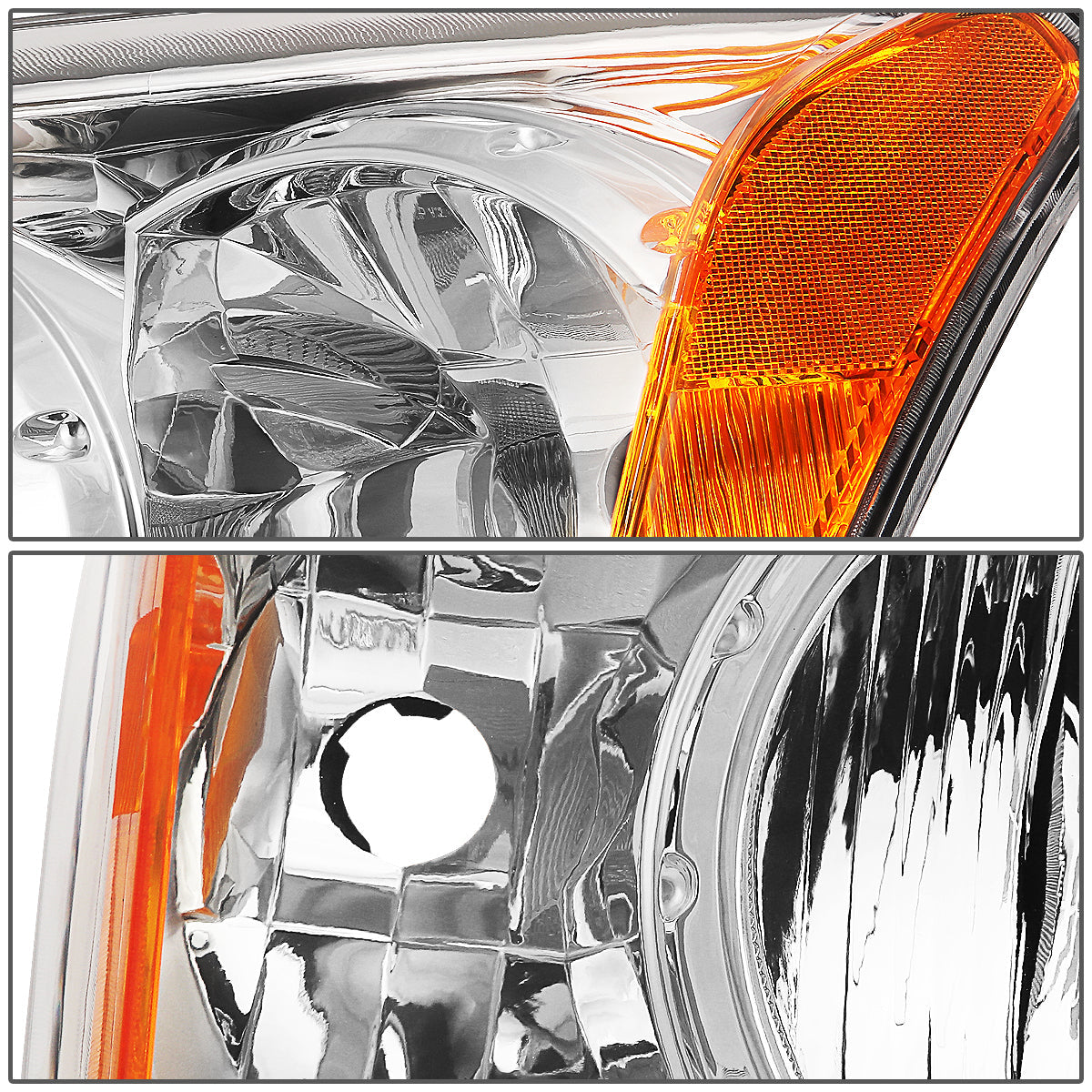 Factory Style Headlights<br>07-12 Dodge Caliber