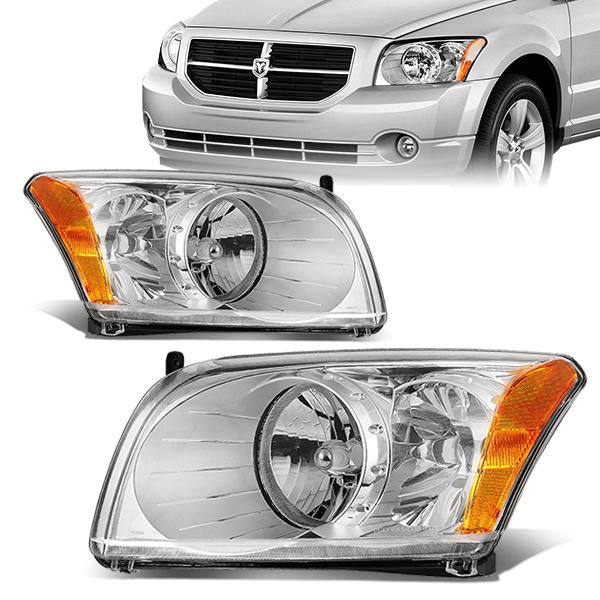 Factory Style Headlights<br>07-12 Dodge Caliber