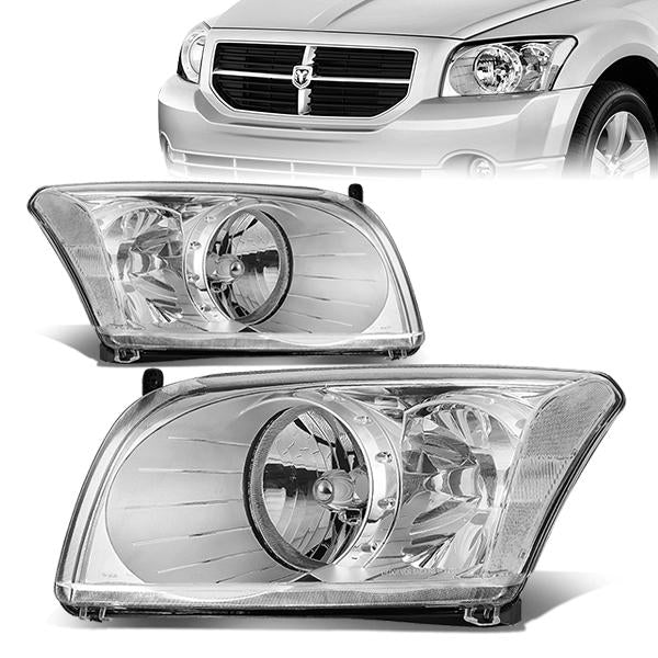 Factory Style Headlights<br>07-12 Dodge Caliber