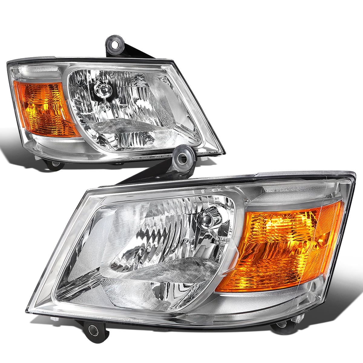 Factory Style Headlights<br>08-10 Dodge Grand Caravan