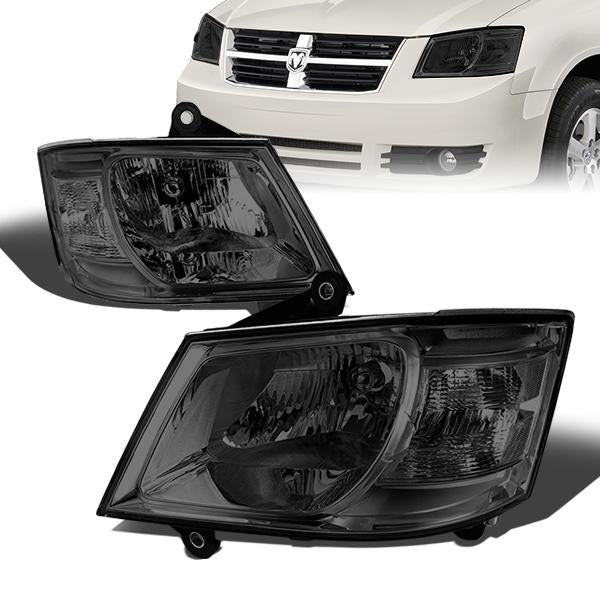 Factory Style Headlights<br>08-10 Dodge Grand Caravan