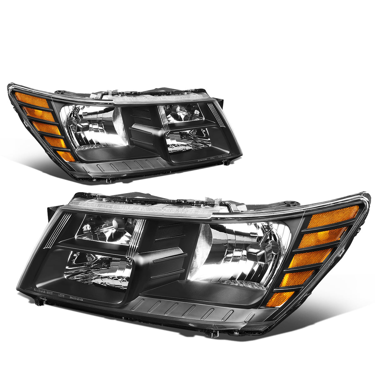 Factory Style Headlights<br>09-19 Dodge Journey