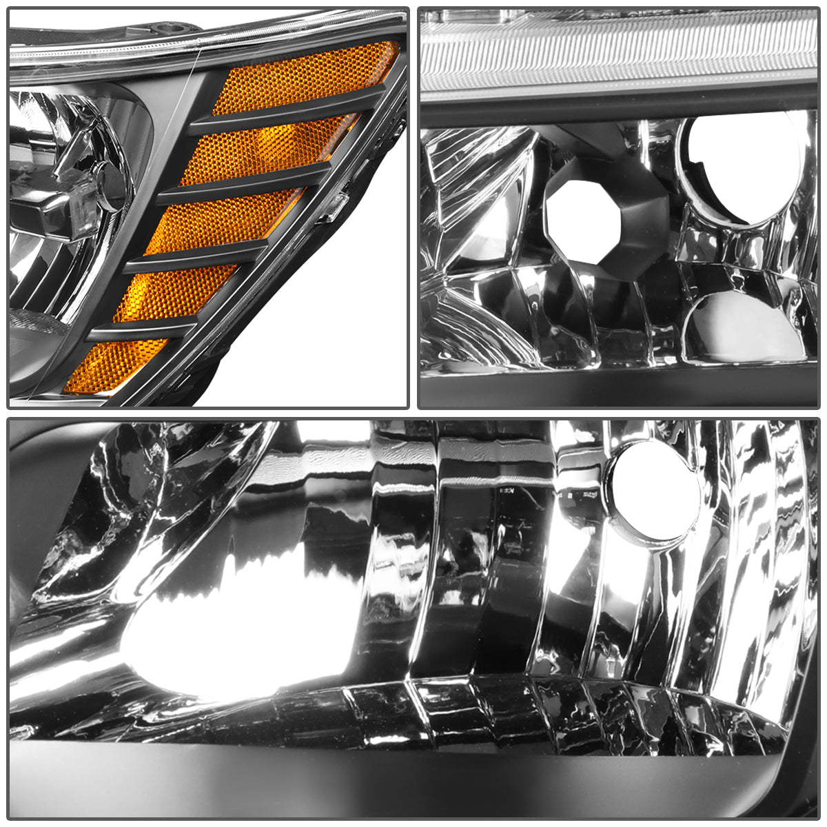 Factory Style Headlights<br>09-19 Dodge Journey