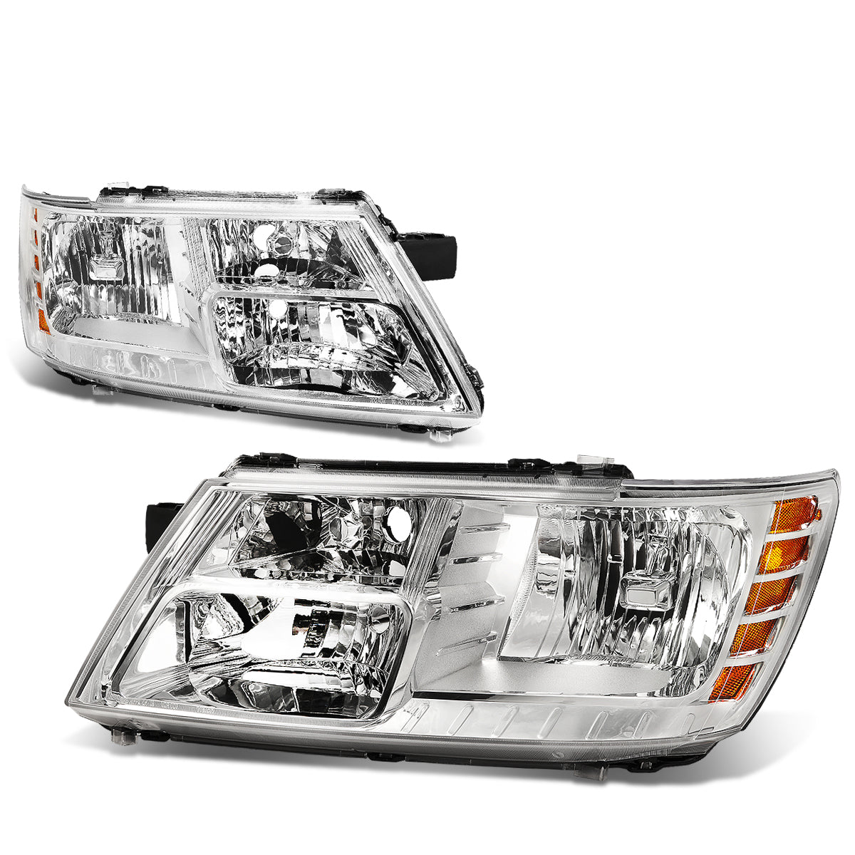 Factory Style Headlights<br>09-19 Dodge Journey