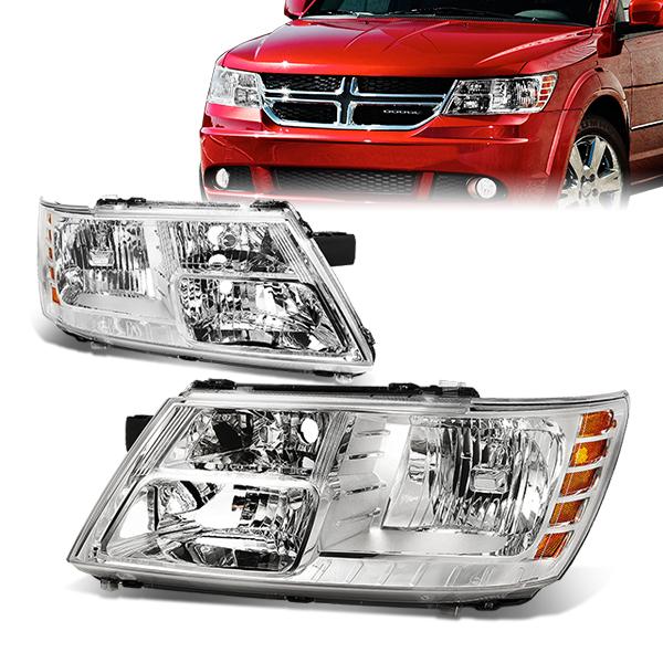 Factory Style Headlights<br>09-19 Dodge Journey