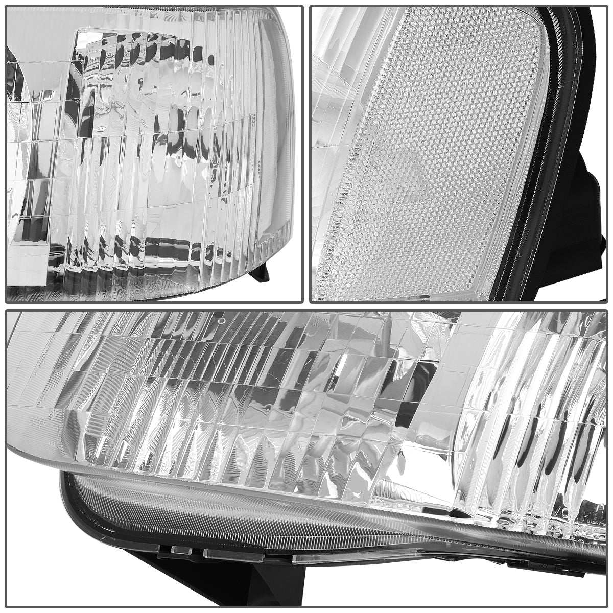 Factory Style Headlights<br>01-04 Ford Escape