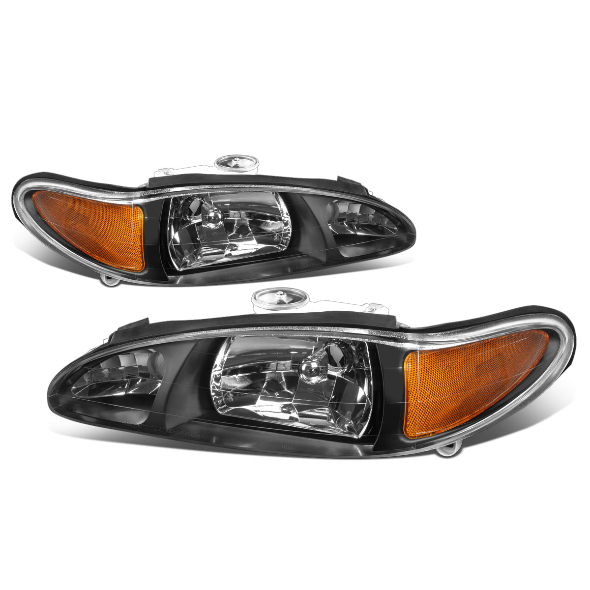 Factory Style Headlights<br>97-02 Ford Escort