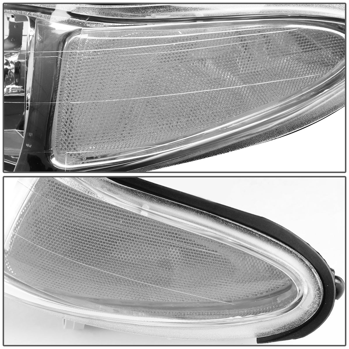 Factory Style Headlights<br>97-02 Ford Escort