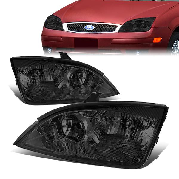 Factory Style Headlights <br>05-07 Ford Focus