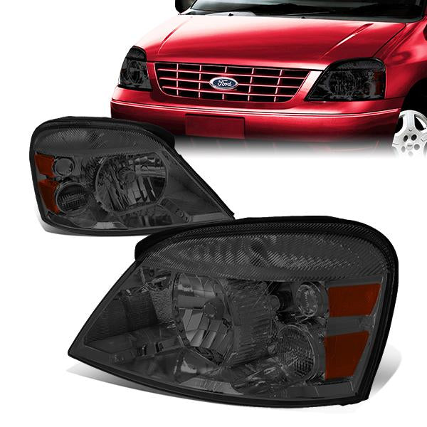 Factory Style Headlights<br>04-07 Ford Freestar Mercury Monterey