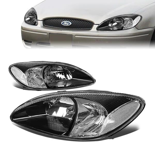 Factory Style Headlights<br>00-07 Ford Taurus