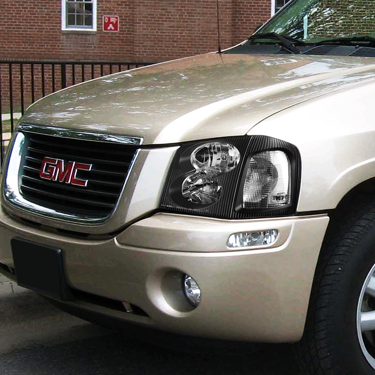 Factory Style Headlights<br>02-09 GMC Envoy