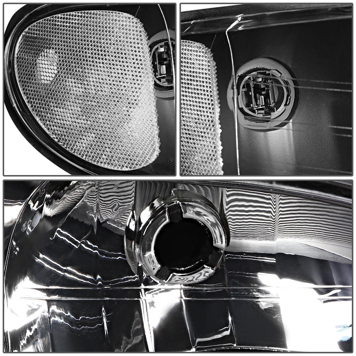 Factory Style Headlights<br>00-05 Chevy Monte Carlo