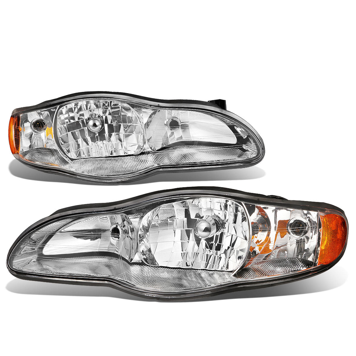 Factory Style Headlights<br>00-05 Chevy Monte Carlo