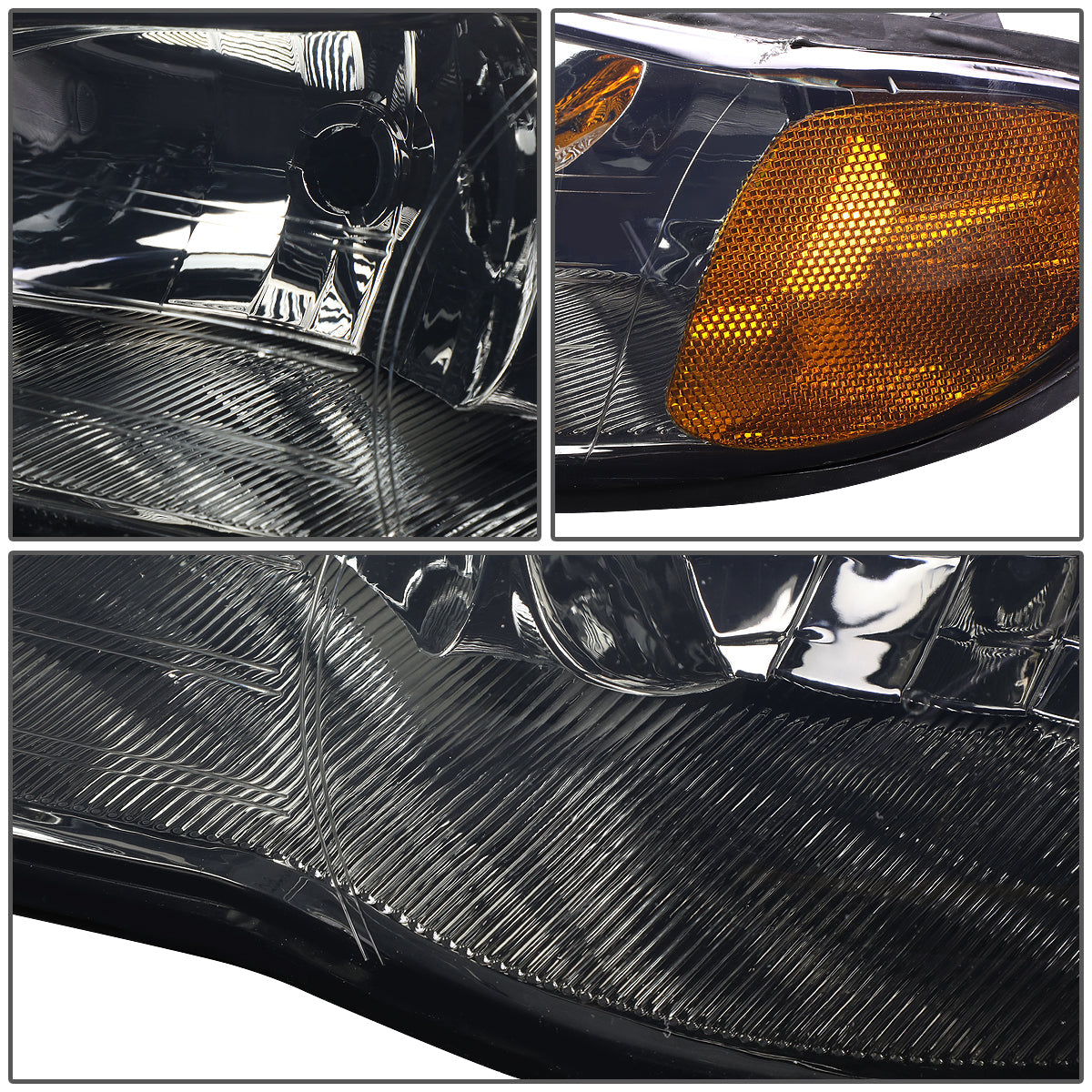 Factory Style Headlights<br>00-05 Chevy Monte Carlo