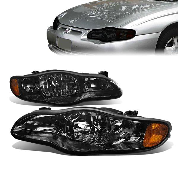 Factory Style Headlights<br>00-05 Chevy Monte Carlo