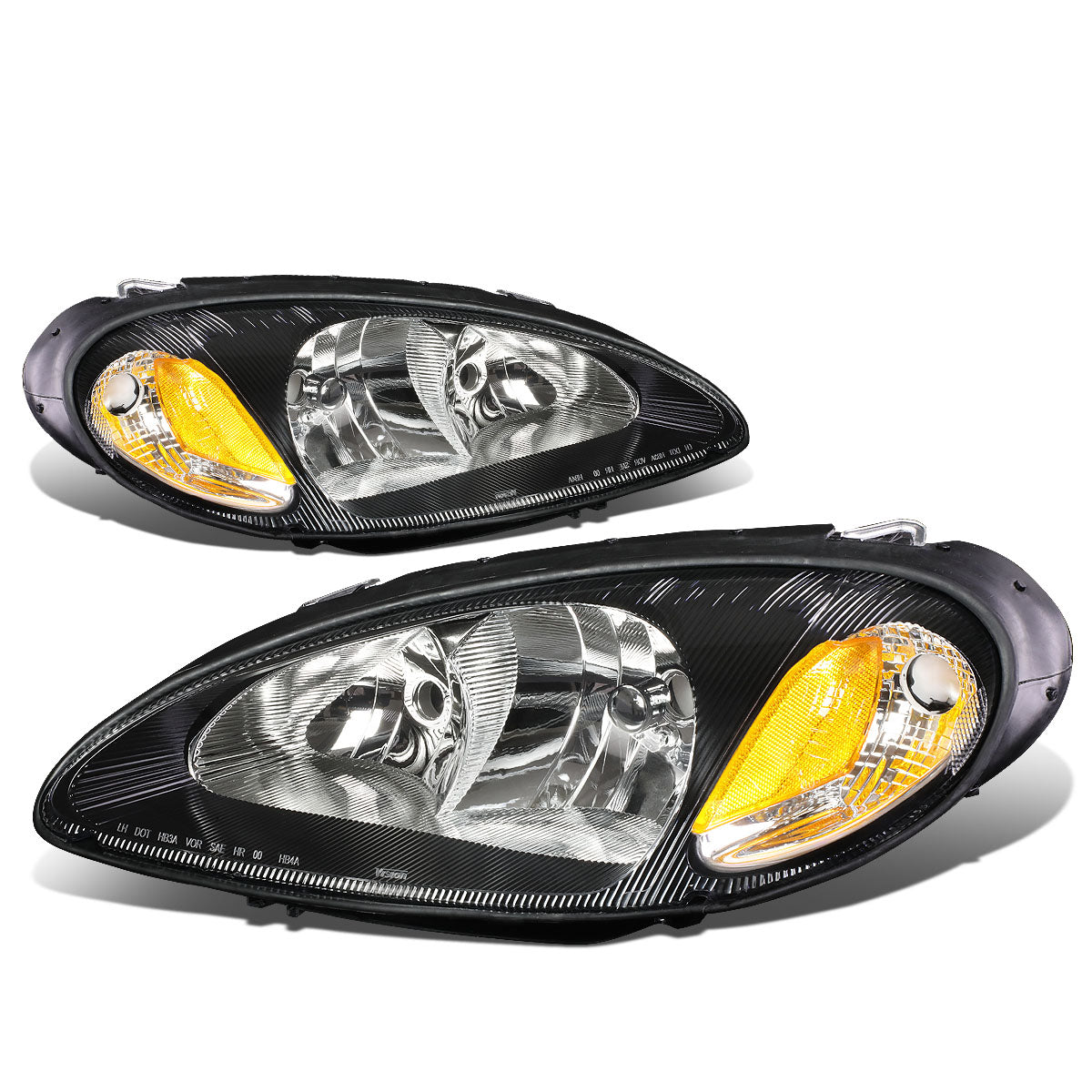 Factory Style Headlights<br>01-05 Chrysler PT Cruiser